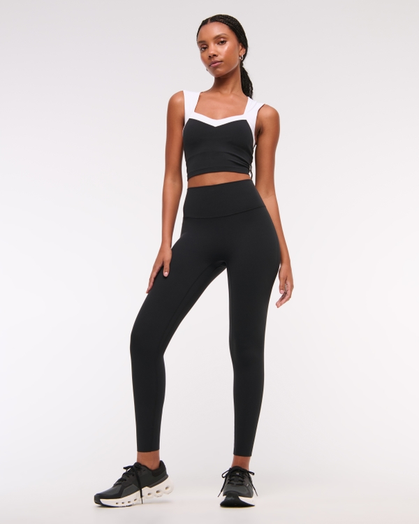 YPB studioFLEX Curve Love 7/8-Length Legging, Black view 1
