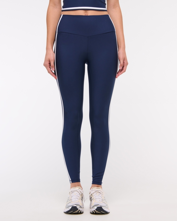 YPB sculptLUX 7/8-Length Legging, Navy view 2